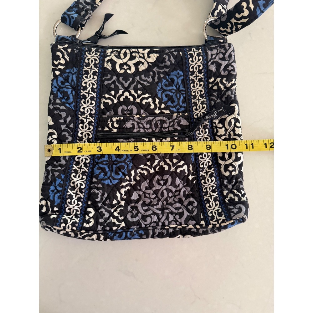 Vera Bradley Midnight Blues Quilted Cotton Hipster Crossbody Bag - Picture 3 of 6